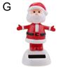 New Arrival Christmas Car Ornament Solar Ornament Bobblehead Doll Christmas Modeling Ornament Gift Creative Interior Car Supplie