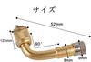 [2pack] Moped 90° L-Type Air Valve for Motorcycles, Suitable for Small Wheel Vehicles, Car Air Pump