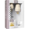 Biberon bébé - BIBS Grow &amp; Flow - Embout rond - Caoutchouc naturel - 150 ml &amp; 270 ml - Ivory - Pack de 2
