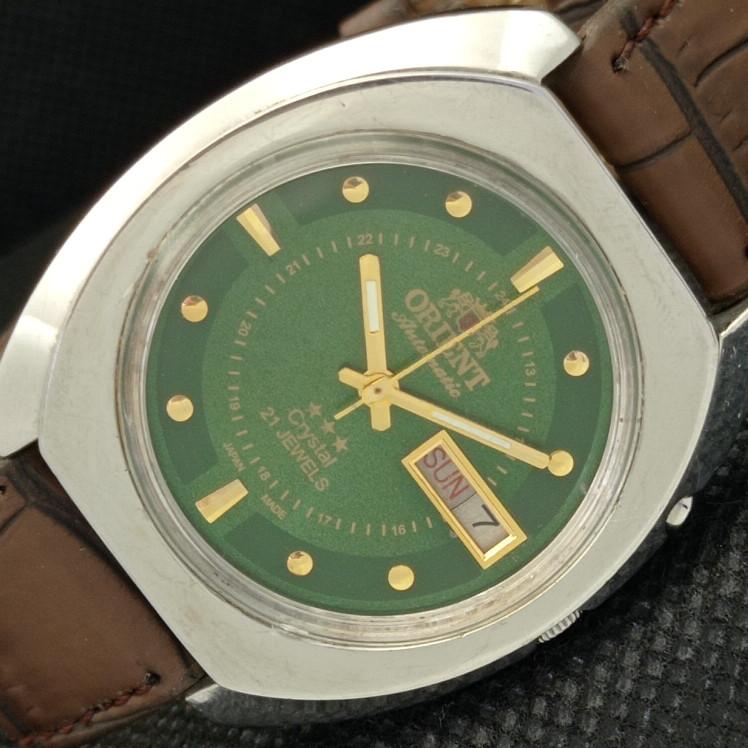 

Б/У ORIENT AUTOMATIC 46941 ЯПОНИЯ МУЖСКИЕ ЧАСЫ a314923-1 lot593c-a314923