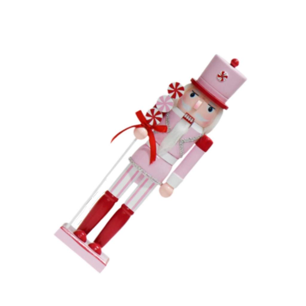 Christmas Nutcracker Soldier Height 15inch Traditional Nutcracker Figurine for Garden Bedroom Fireplace Party Favors Holiday