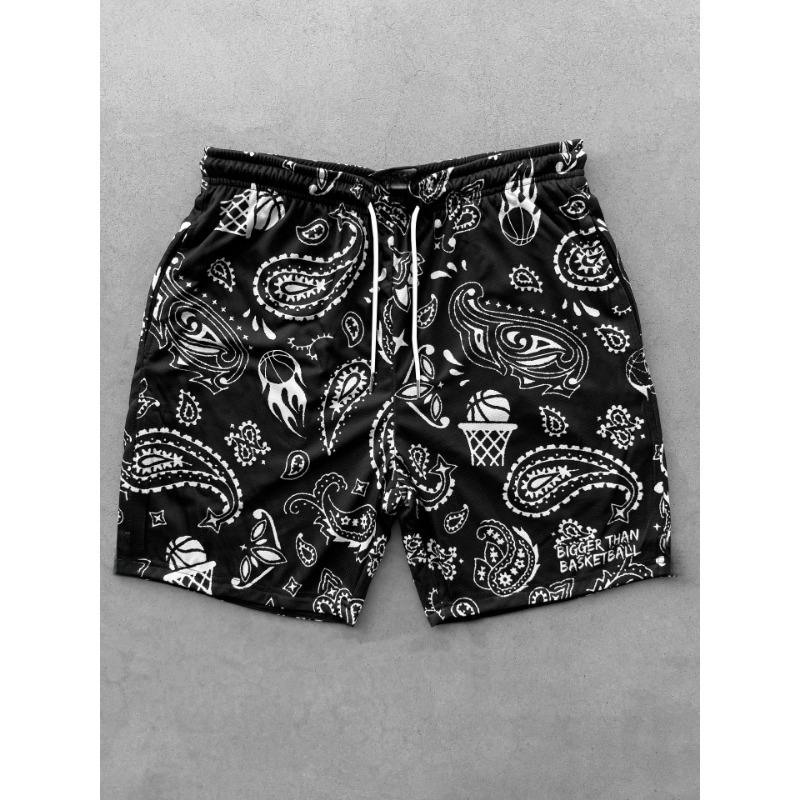 Pantaloncini da Spiaggia Estivi da Uomo Leggeri Traspiranti Stampati in 3D Costumi da Bagno Casual Estivi per Attività all'Aperto