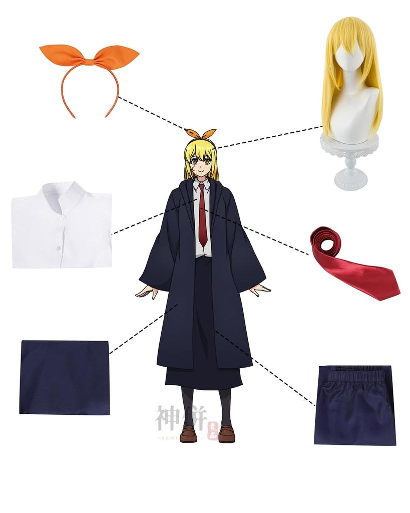 Lemon Irvine Cosplay with 3 Strawberry Mushroom Cosplay Full Adult Cultural Lemon Irvine Cosplay Irvine with [Kamizu Ryohin] Wig, Costume, Set,