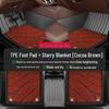 Volkswagen Teramont 17-25 Models All-Inclusive Modified TPE Anti-Slip Floor Mats for Five/Seven-Seater