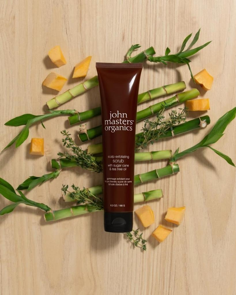 John Masters Organics Scalp E Scrub Cane Tea S&T (Sugar & Tree)