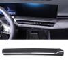Real carbon fiber For BMW 5 Series G60 2025 Car Center Console Dashboard Panel Decoration Cover Sticker Interior Accessories