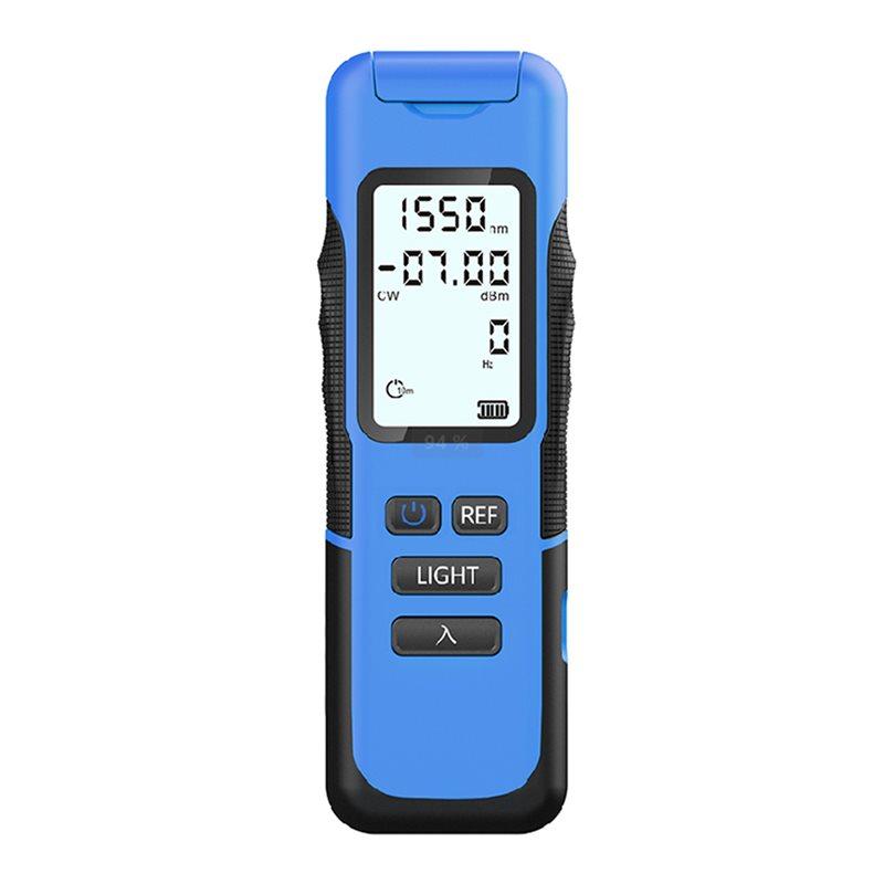 

Handheld Fiber Optical Laser Stabilized Light Source With SC/FC/ST Connectors Rechargeable Fiber Optic Cable Tester
