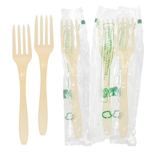 Edogawa Bussan Rice Forks 160, 100 Pieces, Made In Japan, 583454