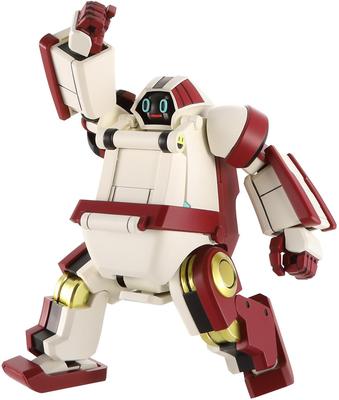 Hasegawa Modelo de plástico a escala retro Mechatro Chunk de la serie Creator Works 64812 n.° 03, 1/35, codificado por colores (Robot)