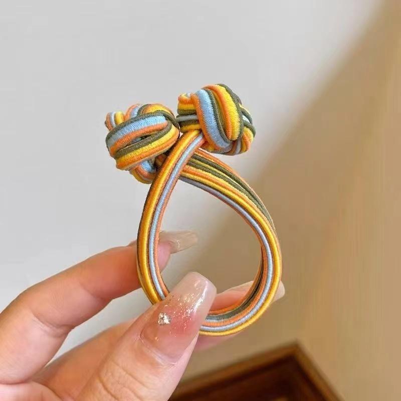 

новая женская резинка для волос с высоким конским хвостом, высокоэластичная и прочная повязка на голову, высококачественное ощущение повязки на голову one size разноцветный