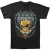 Men's Five Finger Death Punch Trouble T-shirt Small Black