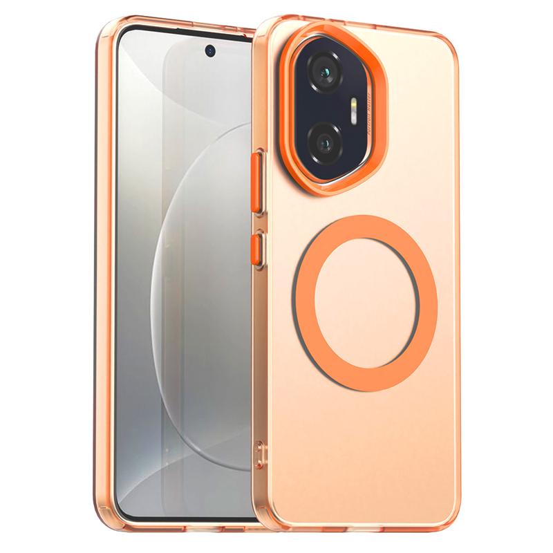 Transparent Phone Case For Honor 300 Case Honor 300 Magnetic Adsorption Wireless Charge Back Cover For Honor 300 Case 6.7 inch