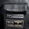 Padded Thick Male Casual Cardigan Autumn Winter Men Lapel Faux Leather Jacket Outerwear Fashion Streetwear Solid Motorcycle Coats