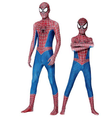 Halloween Spider-Man Jumpsuit Kids Miles Adult Gwen Set Bodysuit Expedition Costume