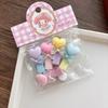 Sweet Candy Color Children's Drip Oil Hollow Bb Clip Cute Star Bow All-inclusive Girls' Small Pressure Clip Hair Band