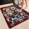 Demon Slayer Character Collection Indoor Rug Thick Nonslip Carpet For Study Reading Area Home Decor Halloween Gift