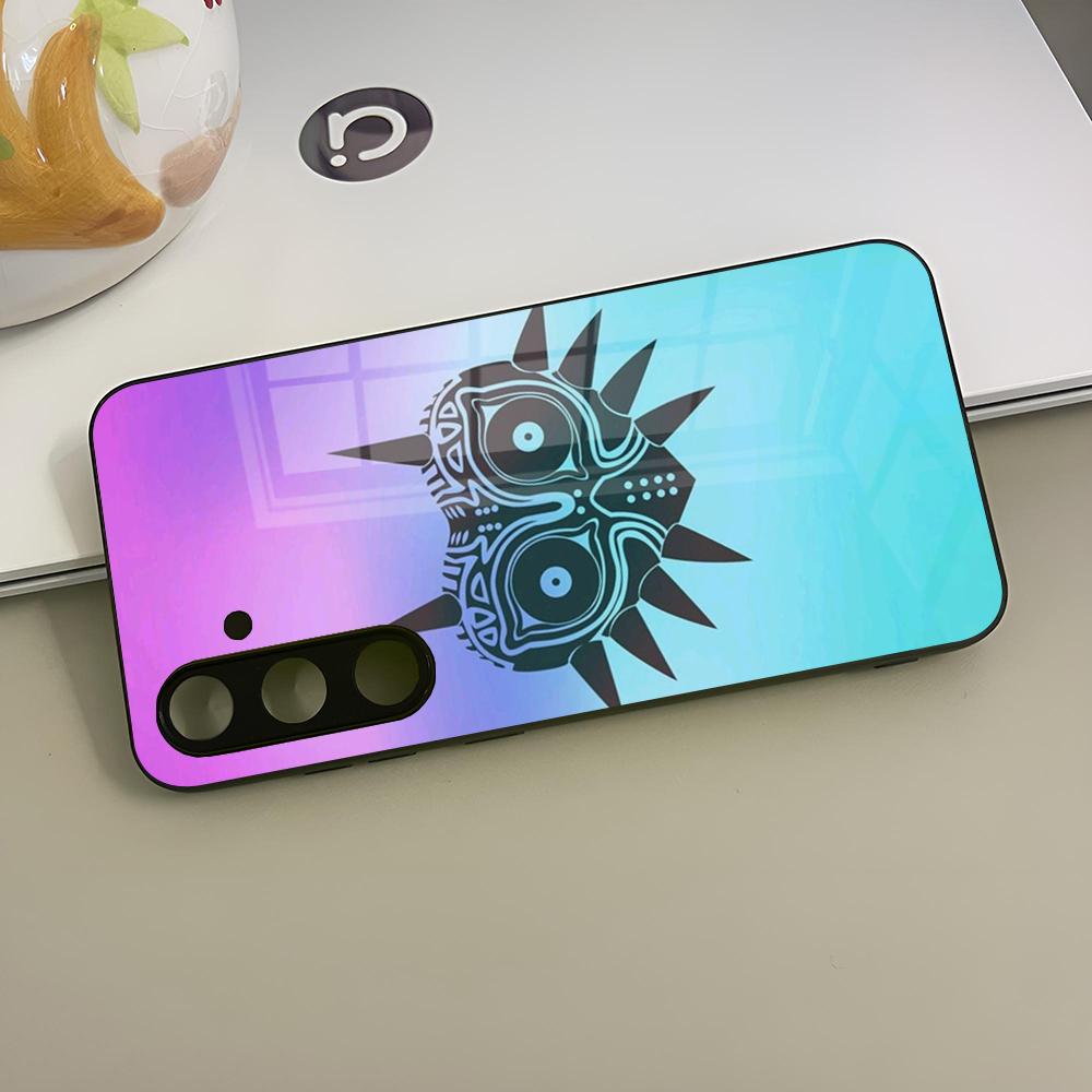 

Game The L-LegendES Of Zeldas Phone Case Glass For Samsung Galaxy S23 S25 S24 S21 S22 S20 Ultra Fe Plus Edge Cover Galaxy S21 Ultra 5G