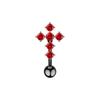 Crystals Star Dangled Belly Button Rings Stainless Steel Dainsty Zircon Navel Ring Belly Piercing Body Jewelries