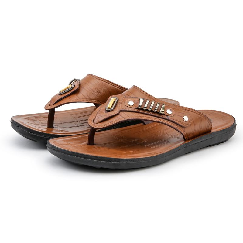 

Шлепанцы Мужские Тапочки Мужские Летняя Пляжная Обувь Для Мужчин Шлепанцы Мужские Сандалии 39 коричневый