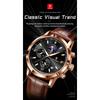 POEDAGAR Luxury Sports Watch for Men Waterproof Luminous Date Chronograph Wristwatch Leather Quartz Watches Reloj