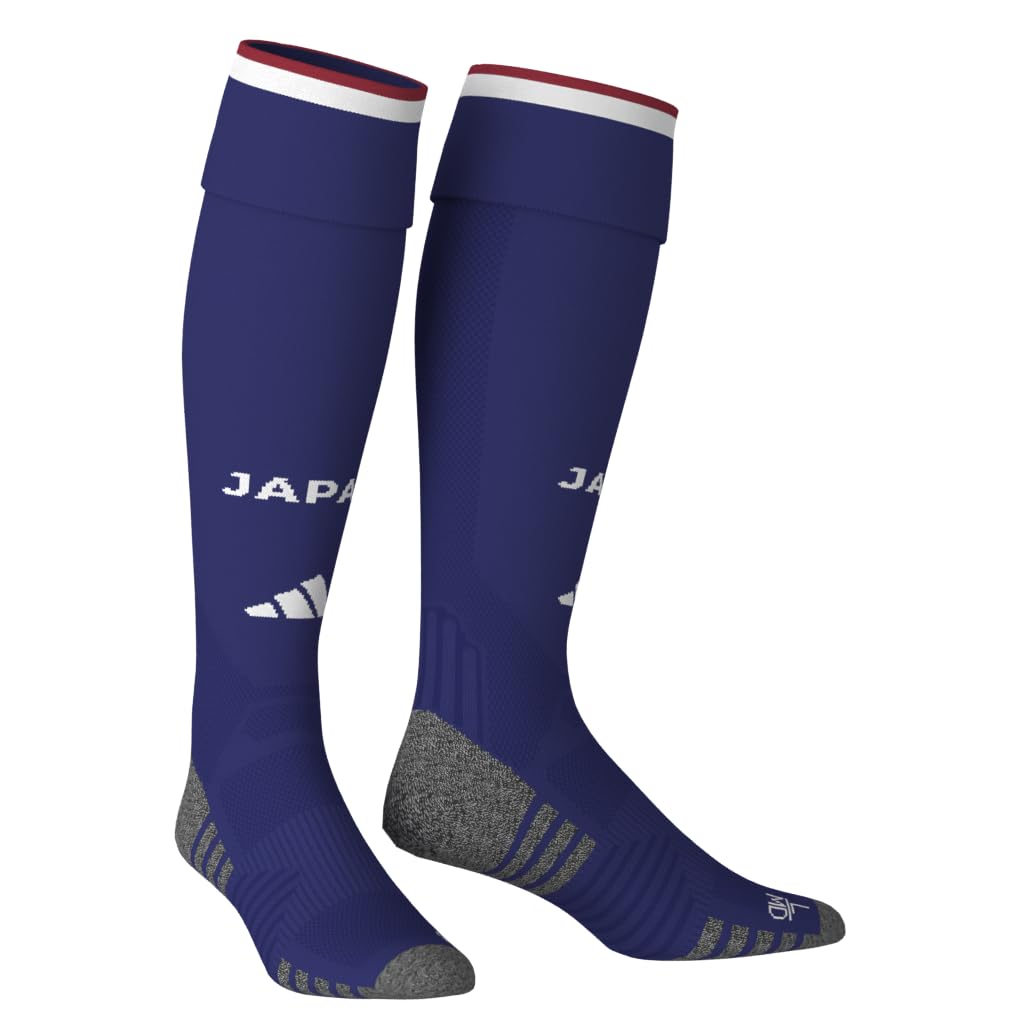 Adidas 2026 Japan National Football Team Home Unisex Japan Blue Size Small Socks, Adult, KLG87, (JN1915),