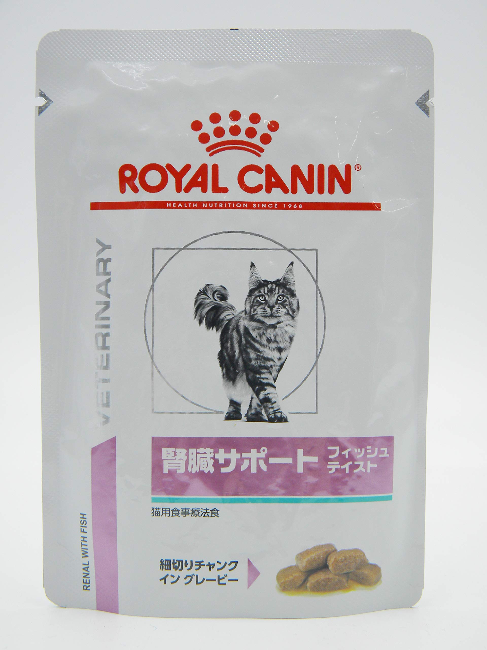

Корм для кошек Royal Canin Kidney Support Pouch со вкусом рыбы 85 г [лечебный корм] (х 24)