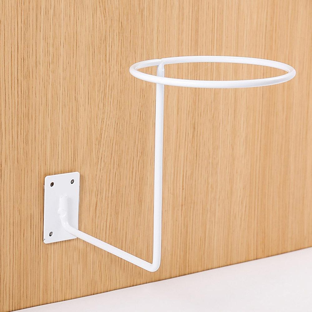 Wall-Mounted Helmet Hanger Display Rack Stand Organizer Black White Helmet Bracket Pegboard Hook Accessories Metal
