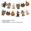 Haunted House Supplies 12Pcs Vintage Halloween Decor Wood Banner Retro Hanging Banner Garland Bunting DIY Party Decorations Decorations Spooky