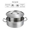 Jundingying Stainless Steel Divided Hot Pot