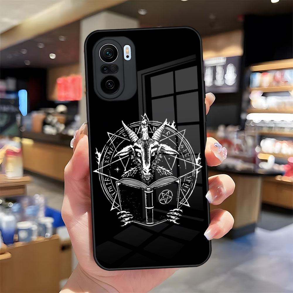 Devil Satan Phone Case For Redmi 13 12 13c 12c Note 13 Pro Plus 11 12 Pro 10 12s 11s Tempered Glass Cover