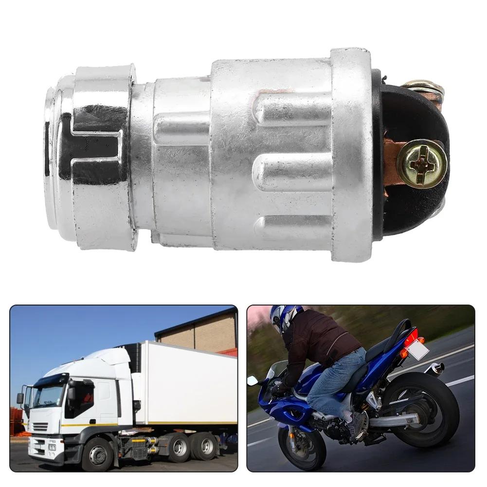 Universal Auto Boot 12V 3 Position Zündung EIN-AUS Starten Zündschloss Schloss Mit 2-Schlüssel Zündschlüssel Schloss Starter Schalter