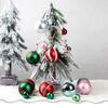 Merry Christmas Ball Ornaments Tree Hanging Pendants Set for Home Decoration Family New Year Celebration Party Decor