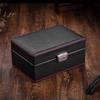 Carbon Fiber Watch Box with Cushion, Luxury Storage Case for Mechanical & Automatic Watches, Birthday Gift with Packaging