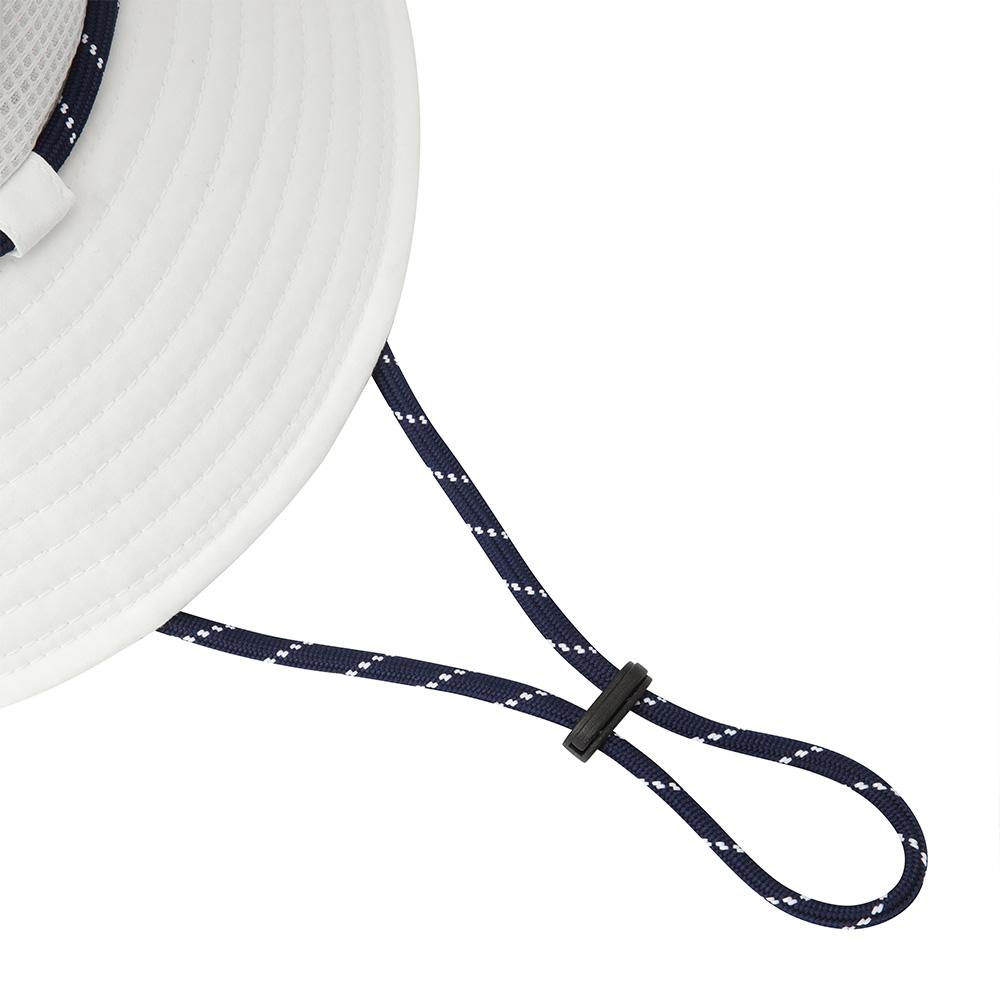 MALBON GOLF Mesh Ventilation Bucket Hat Off White