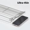 Aluminum Outdoor Table Side Storage Rack Hanging Mesh IGT Table Expansion Bracket Folding Table Extension Basket Folding Rack