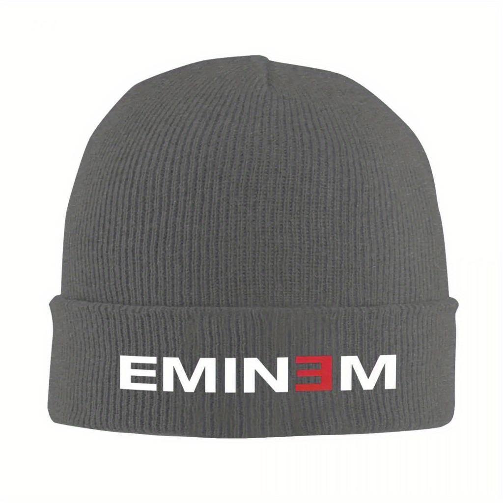 Eminem Rapper Rap God Knitted Hat Women's Men's Beanies Autumn Winter Hat Old School Music Hip Hop Cap