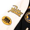 Nike x Patta Running Team Varsity Jacket (Asia Sizing) Black/Yellow/White Unisex Outerwear FJ3107-010
