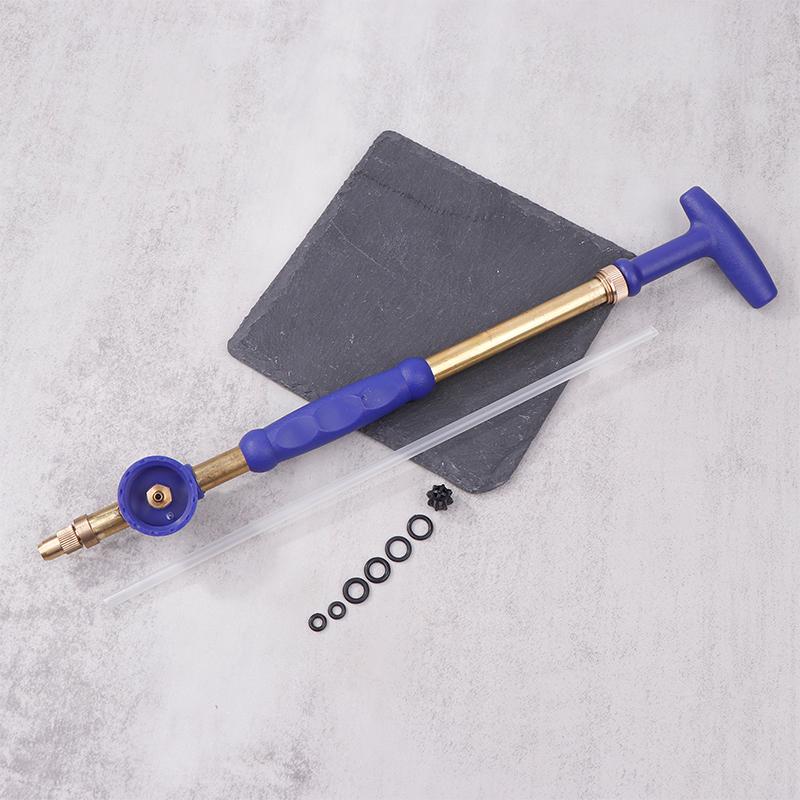 Reciprocating Spray Single/Double Head Hand-Held Push-Pull Copper Pump Spray Household Manual Spray Metal Rod Micro Spray Spray