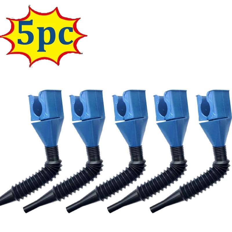 Plastic Gasoline Engine Oil Funnel Filter Transfer Tool Car Motorcycle Refueling Funnel Kit Fluid Change Filling Transfer Tool