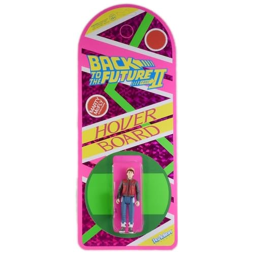 

SUPER7 ReAction 3.75-inch Action Figure BTTF2 Marty McFly (Hoverboard Special Package Version)