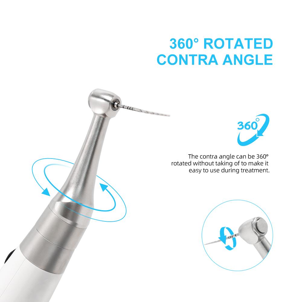 Dental Endo Pex Handpiece Contra Angle Fit For Rotary Files Engine Files Dental Endo Motor Lab Micromotor Polish Tool