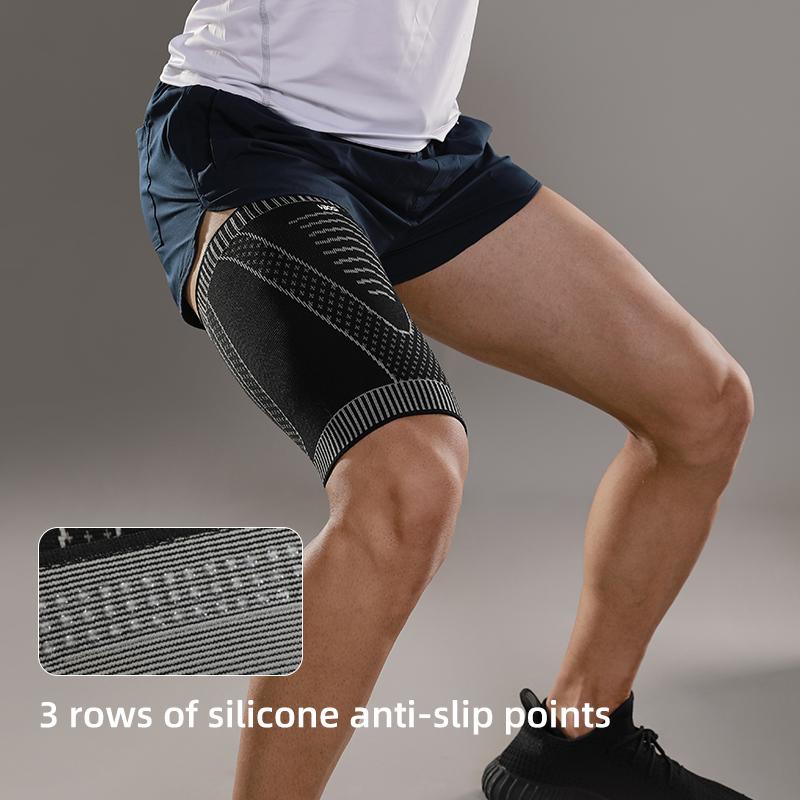 Durable And Safe 1 Piece Elastic Non-Slip Breathable Thigh Support Sleeve