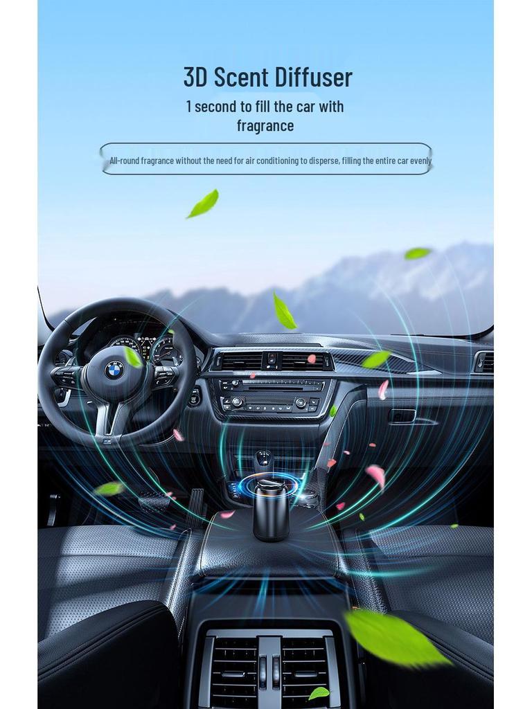 Long-lasting Car Air Freshener Solid Balm - Light Fragrance Odor Eliminator for Men