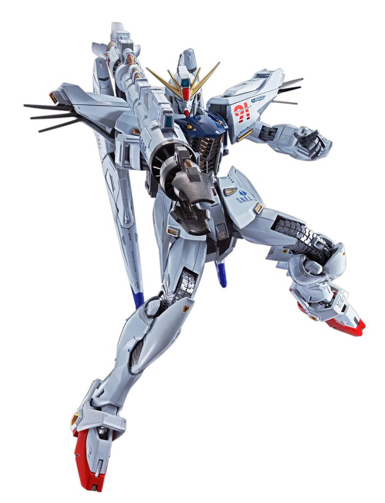 TAMASHII NATIONS METAL BUILD Mobile Suit Gundam F91 Gundam F91 aproximativ 170mm ABS&PC&PVC&diecast figurină mobilă pictată
