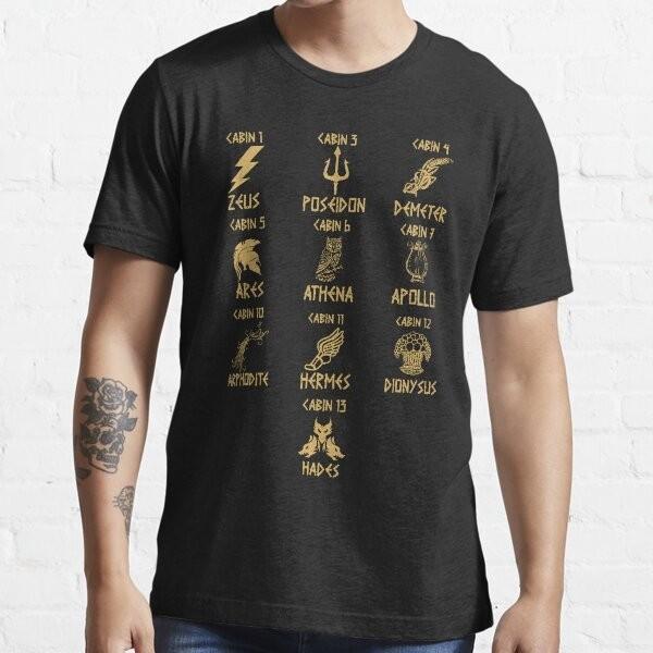 Camp Half Blood Percy Jackson back Essential T-Shirt XXL