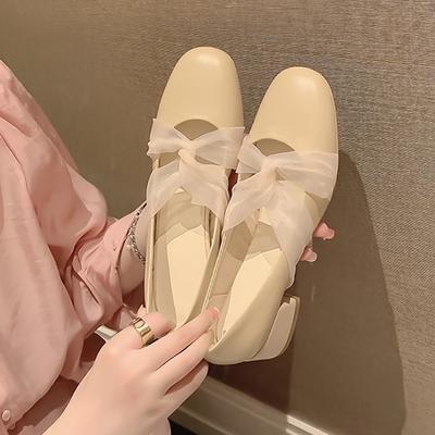 2024 Damen 4,5 cm Hohe Absätze Klassische PU-Lederschuhe Damen Elegant Quadratische Zehenpumps Dame Sanft Bequem Valentinstag Schuhe