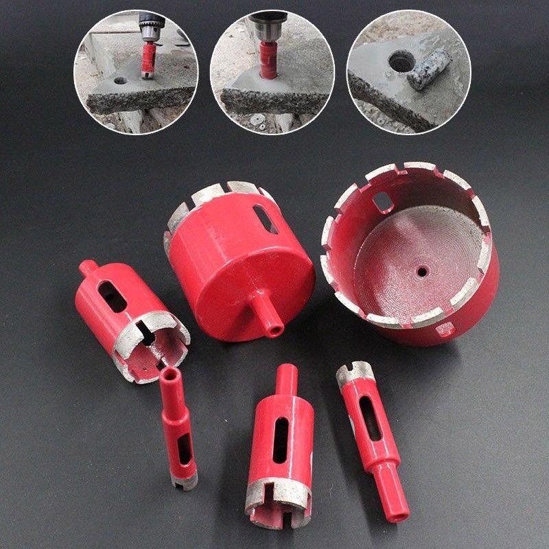 Vacuum Diamond Brazed Drilling Core Bits Diamond Height Hole Saw Drill Bits