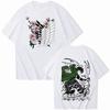 2025 Japanese Anime Attack on Titan-Levi T-Shirts Y2k Women Summer Casual O-Neck Short Sleeve Unisex Shirts
