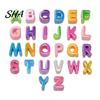 Customized Crafting Beads for Adults Kids 26Pcs A to Z Acrylic Alphabet Letter Beads, Chunky Large Accessories Luggage Tags Colorful DIY Keychains Bag