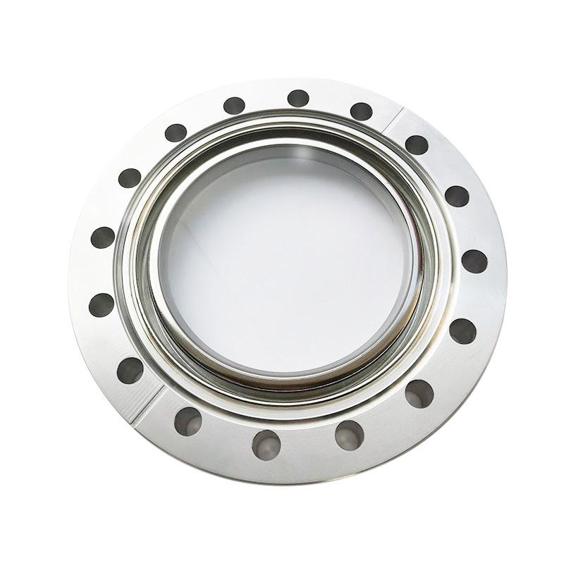 CF Stainless Steel Sight Glass: Borosilicate/Sapphire Observation Window (CF16/CF250)